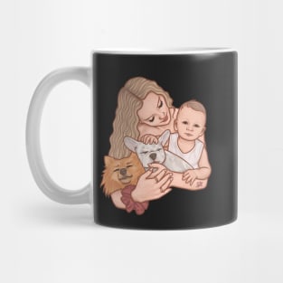 Mama’s Boys || Perrie and Axel Mug